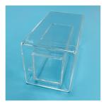 Double Wall Square Quartz Tube Good Soldering Skills Low Thermal Expansion
