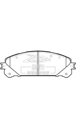 Buy cheap Highlander Toyota Brake Pad Set D1324 OEM 04465-0E010 F from wholesalers