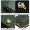 Buy cheap Custom Logo PU Leather Storage Box 6 Colors Ring Packaging Box from wholesalers