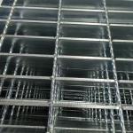 Machine Pressure Welded Industrial Steel Floor Grating With Smooth Bright