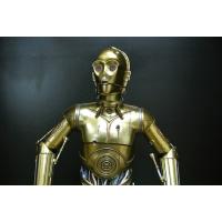 Buy cheap Gold C3PO Robot Star Wars Characters Toys His Eyes Can Give Out Light product