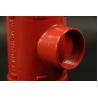 Buy cheap High Temperature Grooved Tee Fittings 200 Degree End Pressure Rating 362 PSI Casting from wholesalers