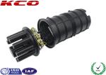 Mini Size Dome Splice Fiber Optic Enclosure Box / 8 port Outdoor 1In 7Out
