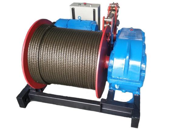 Buy cheap Material Lifting Construction 10t Wire Rope Winch from wholesalers