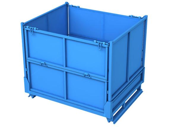Buy cheap Storage Metal Pallet Cage Large Stillage Container Stackable 1000x800 from wholesalers
