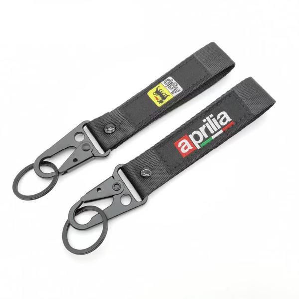 Aprilia Racing Heritage Key Lanyards - Italian Tricolor Accents + Pro-Grade