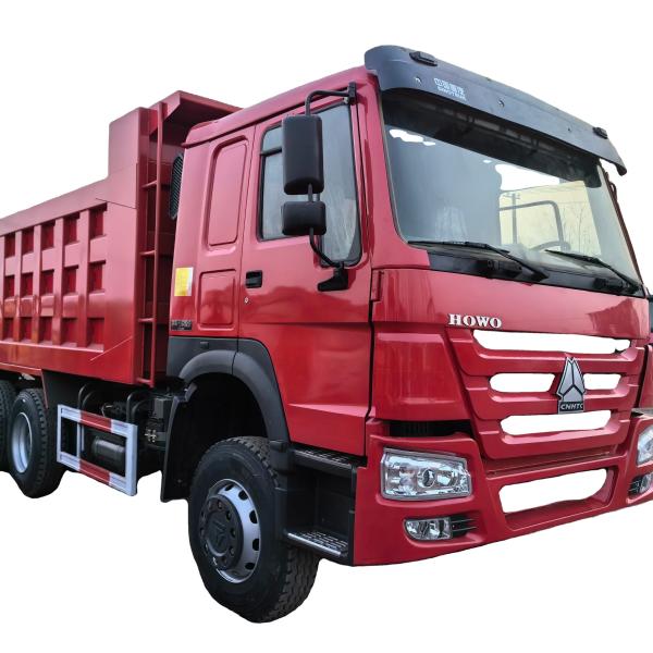 Buy cheap 5600mm*2300mm*1500mm Cargo Tank 6X4 Used Tipper Truck 371HP 25tons HOWO Dump Truck from wholesalers