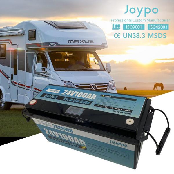 Buy cheap Deep Cycle RV Lithium Ion Battery 12V 24V 100Ah 120Ah 150Ah 200Ah from wholesalers