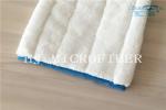 White Color Microfiber Machine Knitted Fabric Mop Heads Mop Replacement Pads For