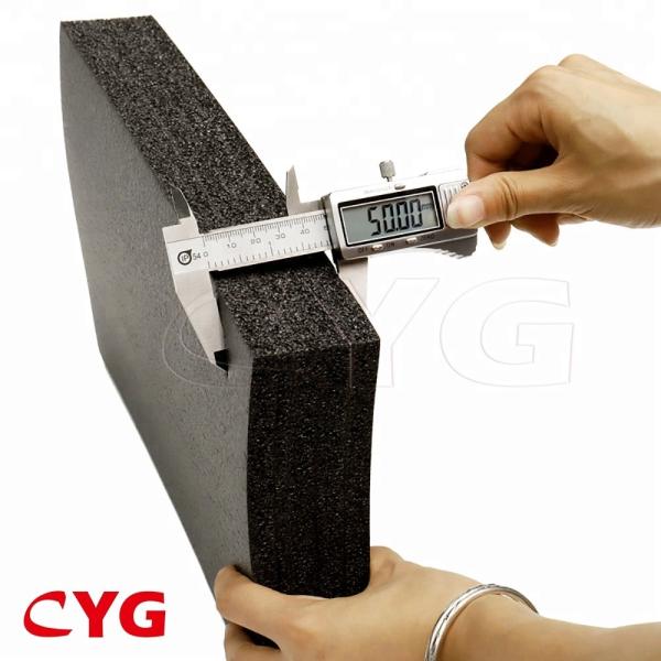 Buy cheap Closed Cell Construction Heat Insulation Foam Polyethylene Black Insulation Sheet from wholesalers
