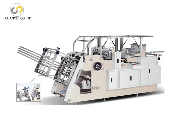 Buy cheap Automatic fast food paper lunch box making machine for hamburgers from wholesalers