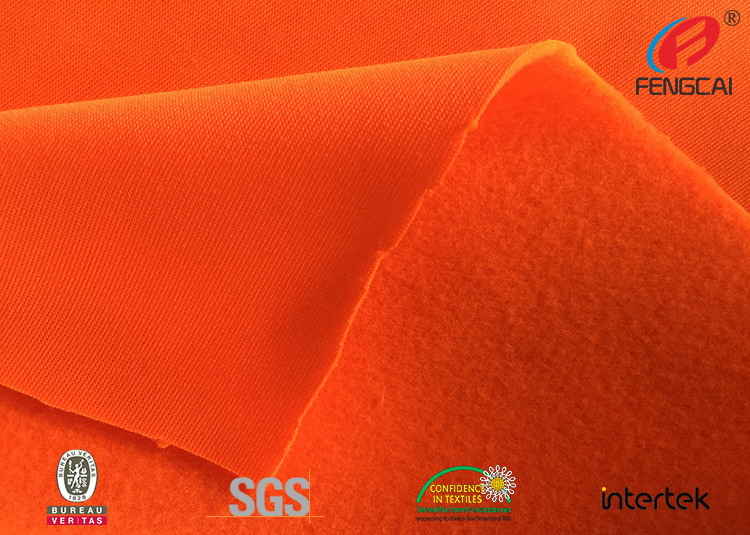 European Standard Safety Orange Fabric High Visibility Material Fabric Anti Mildew