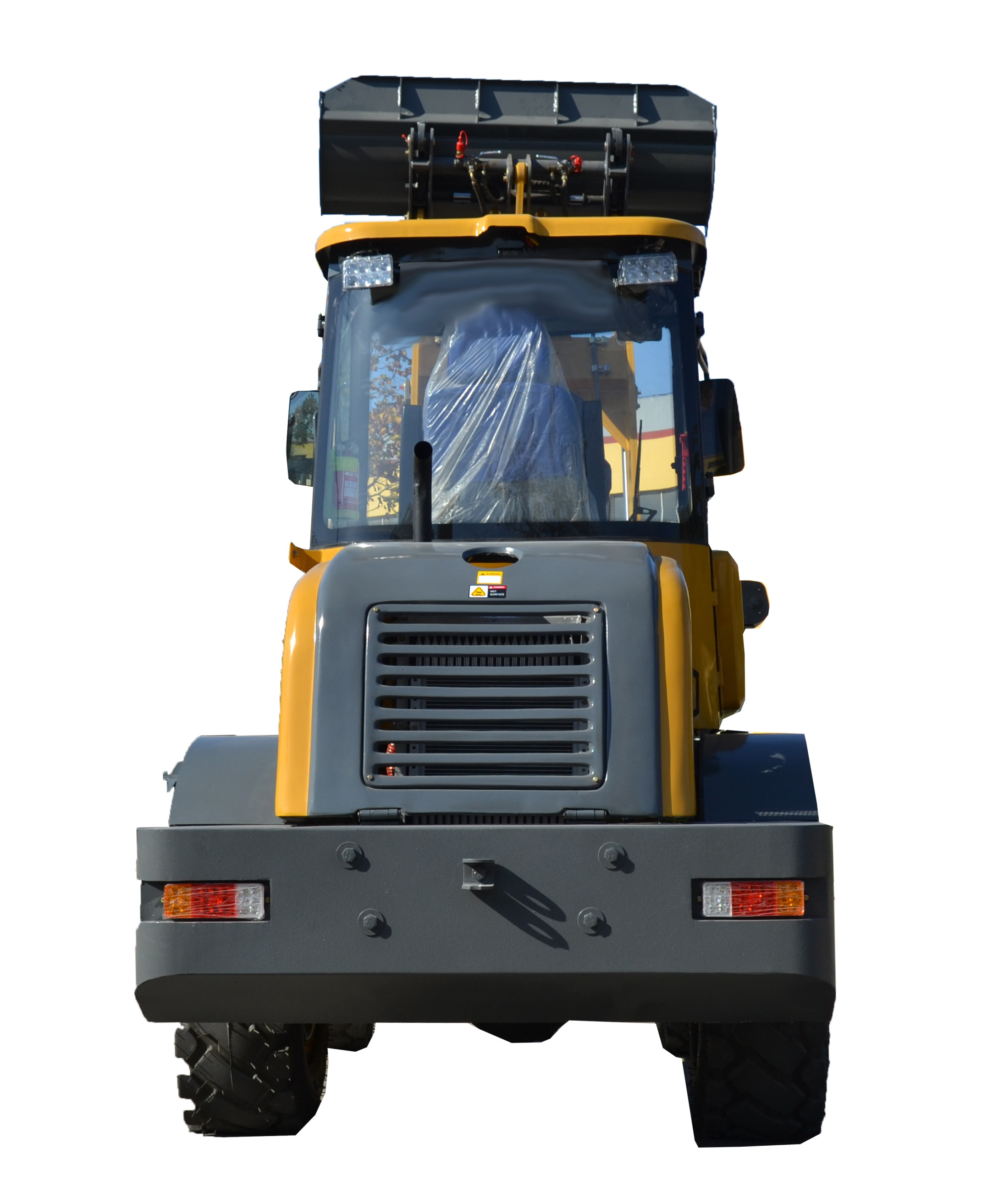 0.6m3 Xichai 490 Engine 3 Ton Front Wheel Loader