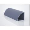 Buy cheap 6000 Aluminium Tube Profiles Anodizing Grey For Hotel Villa Apartment from wholesalers