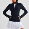 Buy cheap Four Way Stretch Women Zipper Horse Riding Tops Jacket Standing Collar from wholesalers