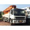 Buy cheap ISO90001 47 Meter Concrete Boom Truck Boom Used Diesel Engine from wholesalers