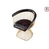 Buy cheap Warren Platner Stainless Steel Chairs Replica Classic With Fabric & Leather Cushion from wholesalers