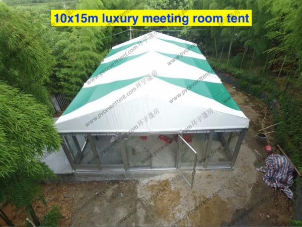 Buy cheap Colorful PVC Cover with Inside Lining Decoration and Glass Sidewalls for Outdoor Event as Business Meeting or Patry from wholesalers