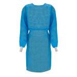 SMS Blue Disposable Isolation Gown , Hospital Visitor Medical Isolation Clothing