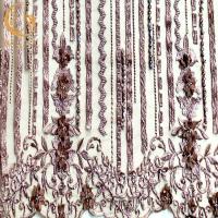 Buy cheap 3D Embroidered African Lace Fabric Polyester Pure Heavy Lace Fabric For Wedding product