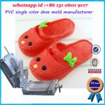Plastic Injection PVC Shoe Mold High Strength Long Working Life