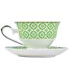 Buy cheap 2024 Eid Al Fitr Luxury Flower Coffee Mug Porcelain Ramadan Cup And Saucer Plate Set from wholesalers