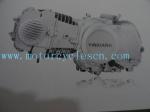 1P56FMJ 150CC Twin cylinder 4stroke ail cool Horizontal MOTORCYCLE Engines