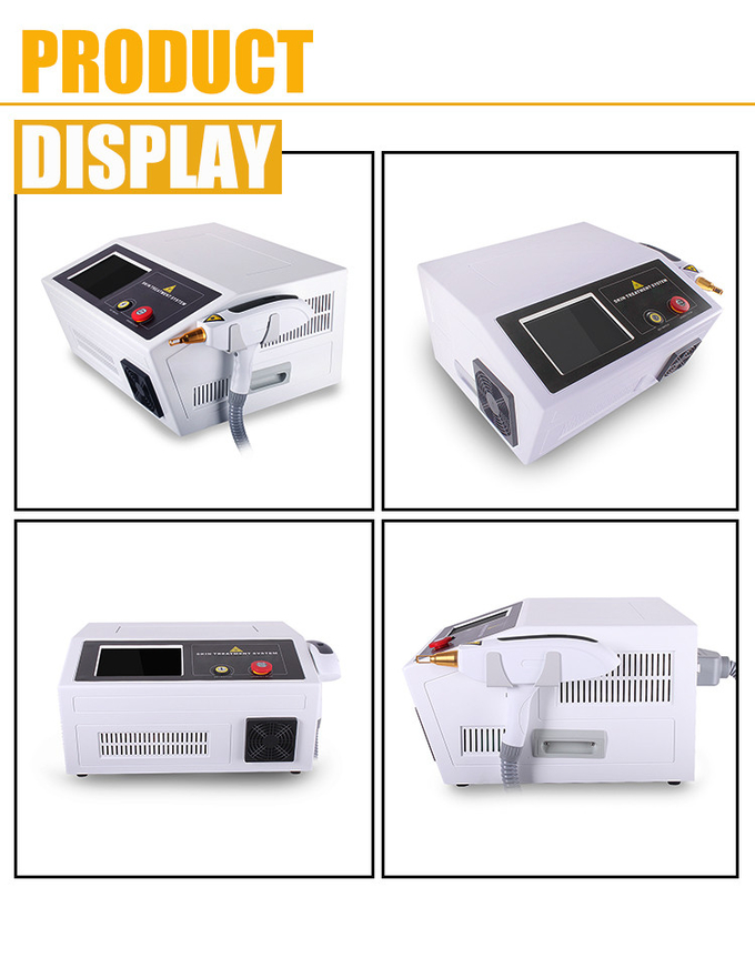 Effective Picosecond Q Switch Laser Machine for Beauty Salon Use Long Pulse ND YAG Laser Tattoo Removal Skin Rejuvenation