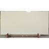 Buy cheap Washable 20MM Creamy White Glass Quartz For Bathroom Vanity Top from wholesalers