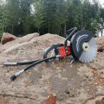 12.1kg Hydraulic Cut Off Saw Blade Diameter 355mm Rotation Speed 4500rpm