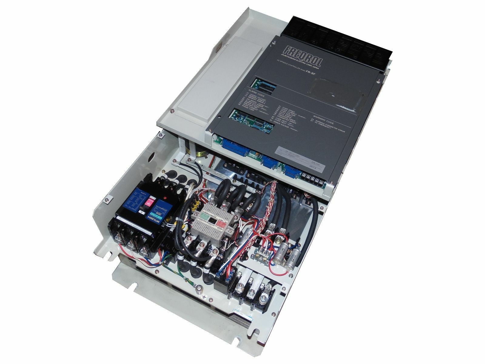 MITSUBISHI FR-SF-2-37K SPINDLE DRIVE UNIT SPINDLE AMPLIFIER AC SPINDLE INVERTER 37KW 200VAC CNC
