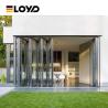 Buy cheap Modern Aluminum Glass Accordion Folding Patio Doors External ODM from wholesalers