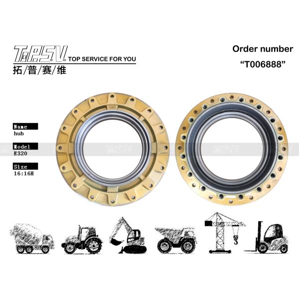 Buy cheap Wear Resistance E320 Excavator Final Drive Hub 114-1486 Bolt Installation from wholesalers