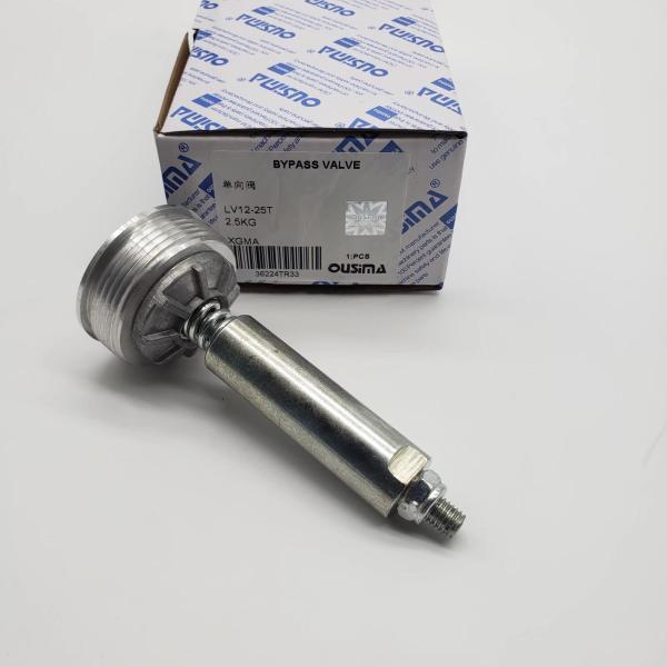 Buy cheap LV12-25T 1 Way Solenoid Valve Sypass 2.5kg For XGMA Excavator from wholesalers