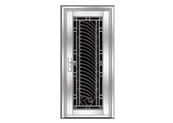Sound Insulation Stainless Steel Residential Doors / Stainless Steel Exterior
