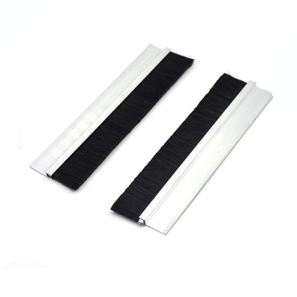 Buy cheap Flexible Door Bottom Brush , Garage Door Brush PP / Nylon Bristle Material from wholesalers