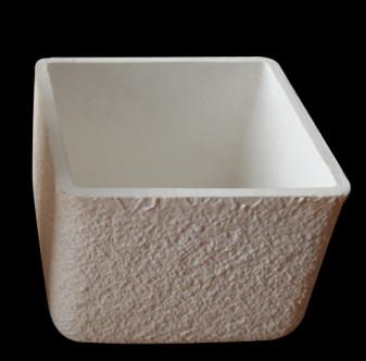 Buy cheap ISO9001 Kiln Furniture High Purity Alumina Coarse Crucible For Sintering Of Alumina Ceramics Used On Industrial Furnace from wholesalers