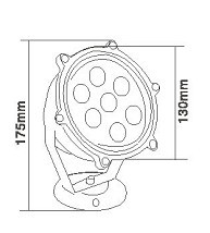 underwater pond lights for swimming pool or fountain LED lighting waterproof IP68 supplier