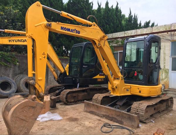 Buy cheap Secondhand 5.5 Ton Excavator Komatsu MIDI Digger PC55 Hot Sale from wholesalers