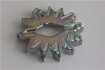 Custom metal stamping, Galvanized Steel Stamped Wide fan for Electric appliance