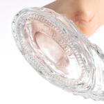 750ml Clear Glass Spirits Wine Bottle for Xo Brandy Customized Shape and Sealing