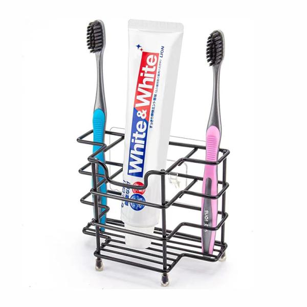 Buy cheap Wall Mount 304 Stainless Steel Toothbrush Holder Bathroom Accessories Organizer Black for Bathroom from wholesalers