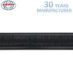 19 Inch 1U Brush Type Network Rack Cable Management / Horizontal Wire Manager