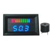 Buy cheap battery gauge with buzzer 10 Bar LED Digital Battery Discharge Indicator for electric LSV NSV golf carts 12V up to 100V from wholesalers
