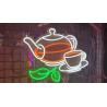 Buy cheap Tea Culture Space Cuttable Neon Sign Tea Retail Display Silica Gel Led Bar Signs from wholesalers