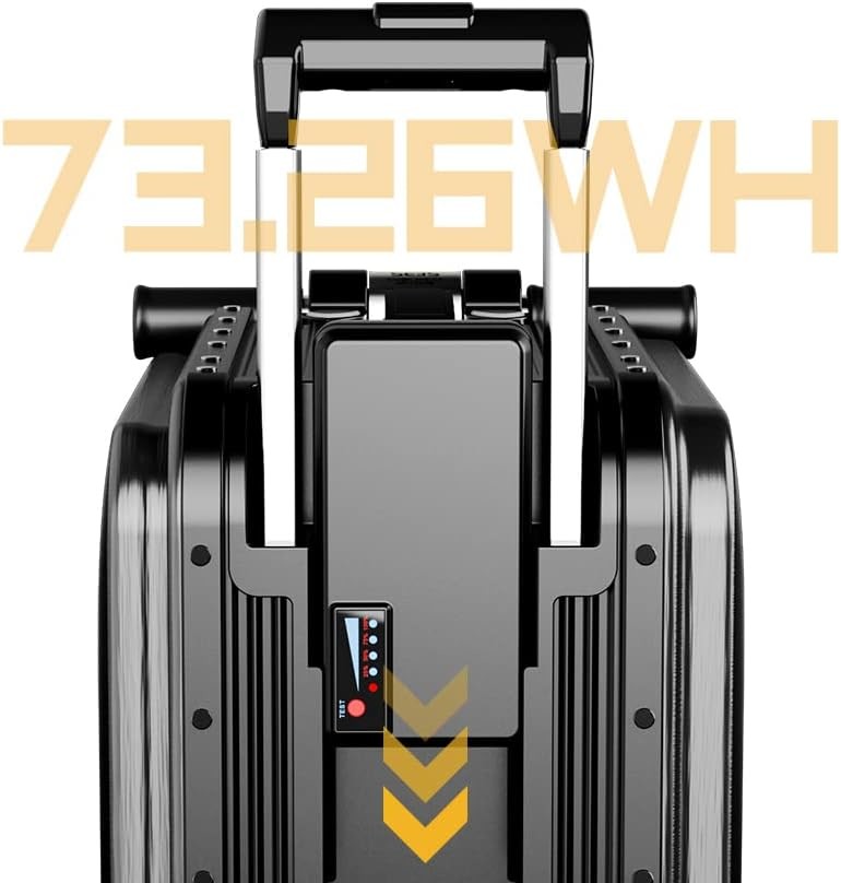 Smart Electric Spinner Trolley Travel Suitcase with TSA Lock 400mm x 200mm x 100mm