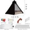 Buy cheap 12'x10'x8'Dome Camping Tent 5-6 Person 4 Season Double Layers Waterproof Anti-UV Windproof Tents Family Outdoor Camping from wholesalers