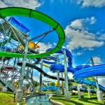 Play Park Equipment Fiberglass Plastic Slide Outdoor Playground Water Slide