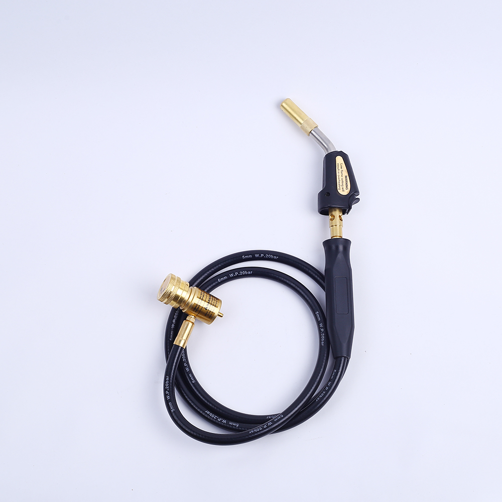 MAPP Propane Gas High Flame Temperature Hand Welding Torch with Hose and Valve