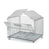 Buy cheap Silvery Metal Mesh Storage Containers , Q235 Steel Heavy Duty Storage Cages from wholesalers